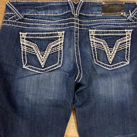 Vigoss womans jeans the chelsea slim boot size 9/10 length 31 good condition - Picture 3 of 4